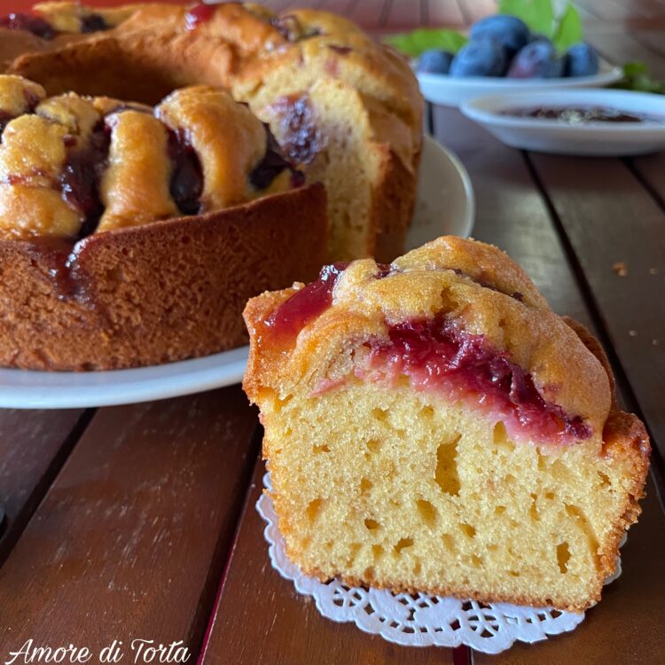 ciambella alle prugne