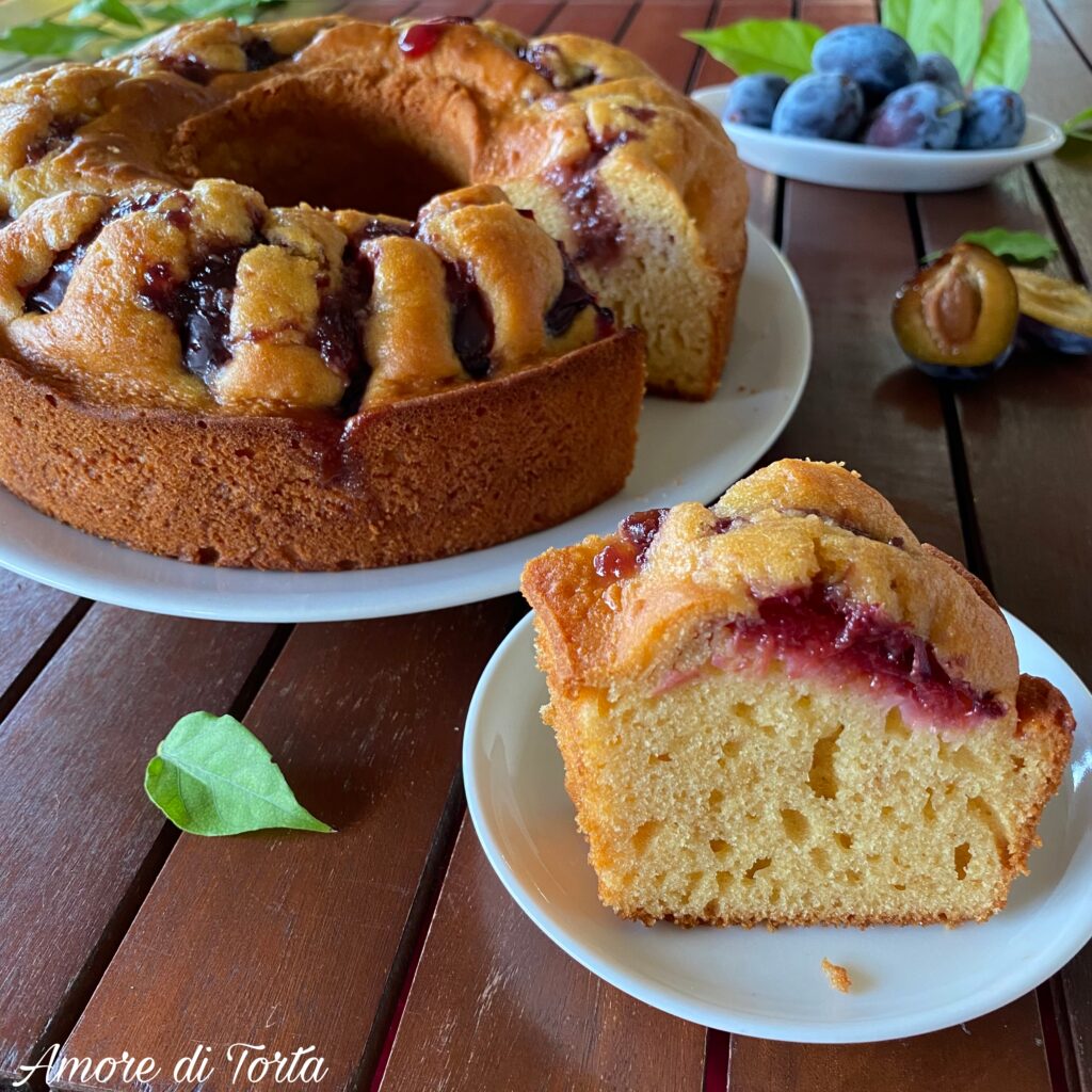 ciambella alle prugne